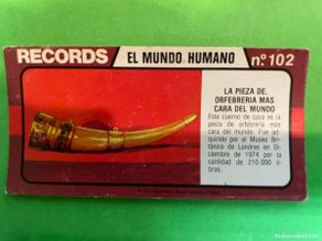 Colecionismo Cromos antigos: Cromo BIMBO. Records. El mundo humano. Nº 101. País más pequeño del mundo. tdkc1